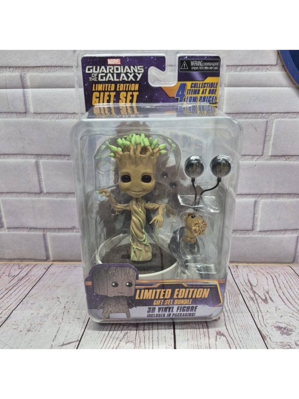 Marvel‎ Guardians of the Galaxy Baby Groot Limited Edition Gift Set Bundle NIB